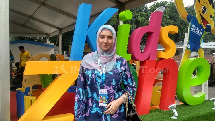 Michelle Harminc, istri pebulutangkis Indonesia, Tontowi Ahmad.