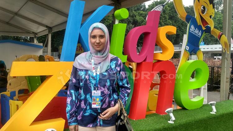 Michelle Harminc, istri pebulutangkis Indonesia, Tontowi Ahmad.