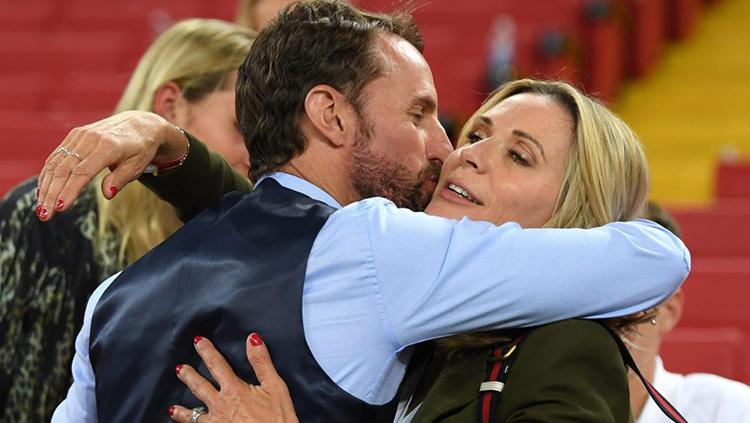 Alison pasangan dari manager Inggris Gareth Southgate Copyright: INDOSPORT