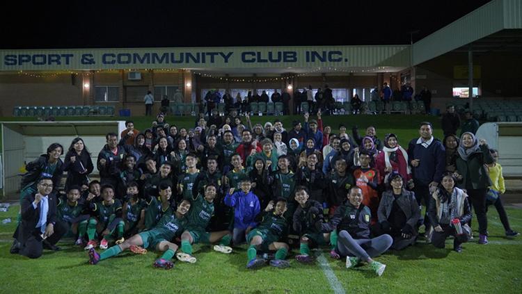 Salah satu penggawa Persebaya U-19, Rizky Ridho berhasil menjuarai Japan Fun Cup 2019 di Jepang.