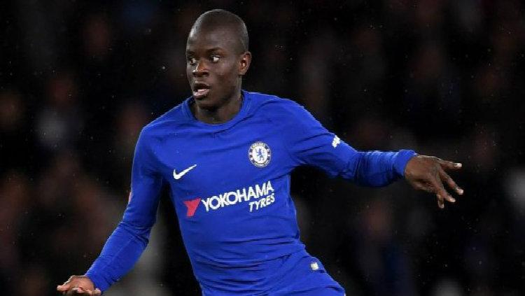 Gelandang Chelsea, N'Golo Kante - INDOSPORT