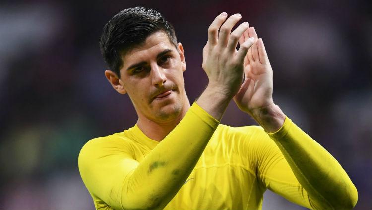 Thibaut Courtois, kiper Chelsea. Copyright: Goal