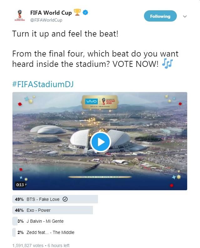 FIFA Lakukan voting untuk bintang tamu di closing ceremony. Copyright: FIFA