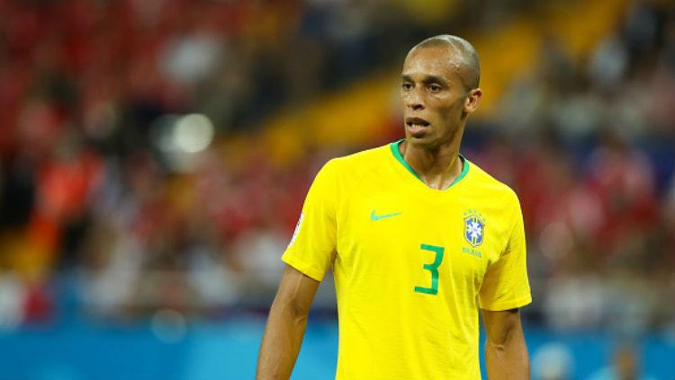 Joao Miranda, bek tengah Inter Milan asal Brasil.