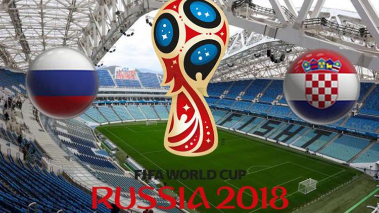 Ilustrasi Rusia vs Kroasia. - INDOSPORT