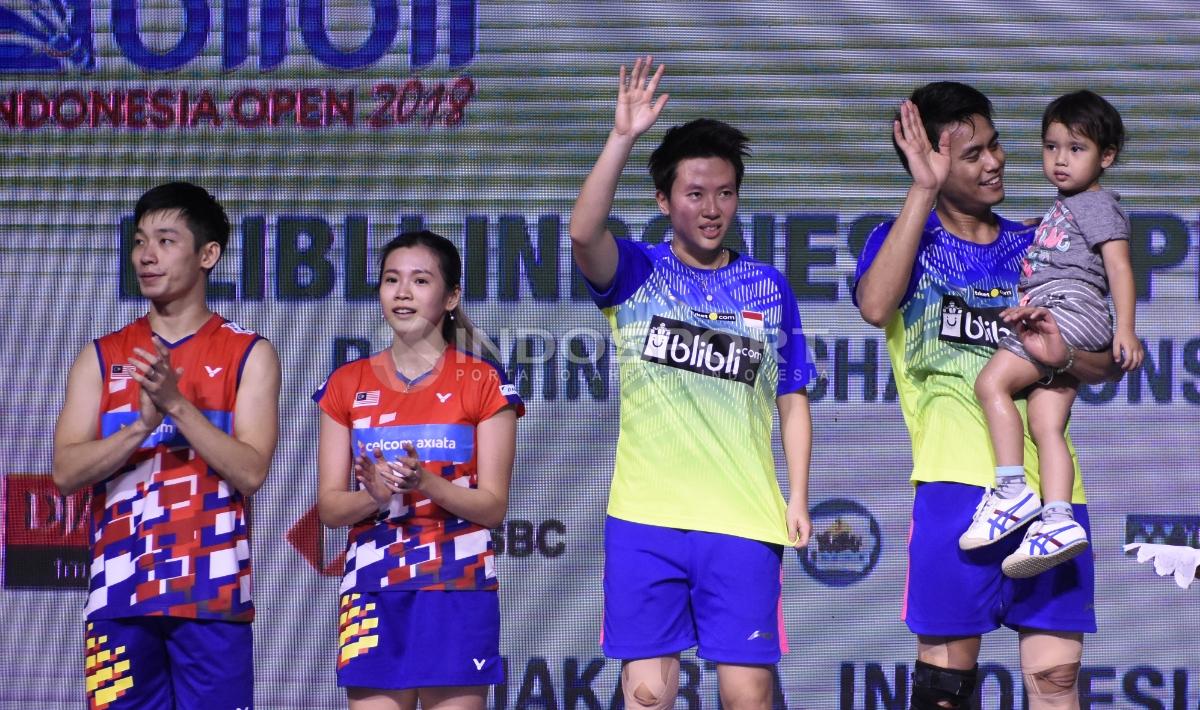 Berikut ini ada kisah ganda campuran Indonesia Tontowi Ahmad/Liliyana Natsir gagalkan ambisi juara ratu bulutangkis Malaysia Goh Liu Ying.