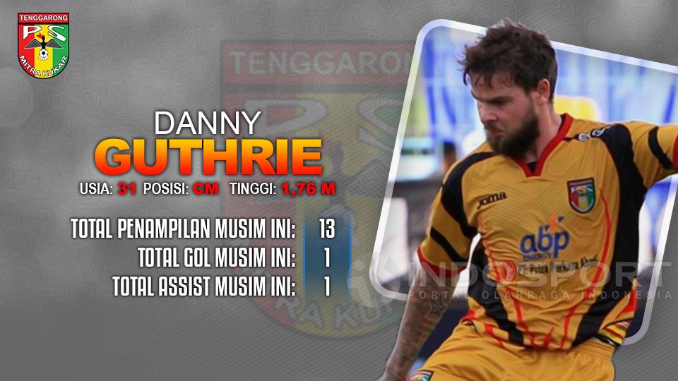 PS TIRA vs Mitra Kukar Danny Guthrie. Copyright: INDOSPORT