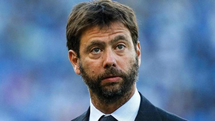 Presiden Juventus Andrea Agnelli yang juga pemegang saham FIAT.
