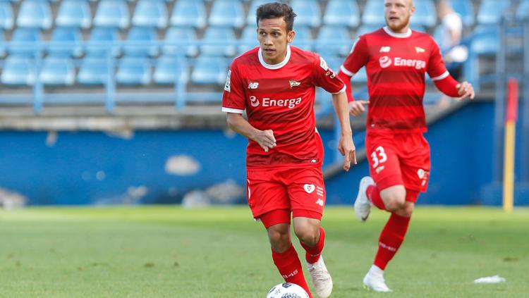 Egy Maulana Vikri saat jalani latihan bersama Lechia Gdansk. - INDOSPORT