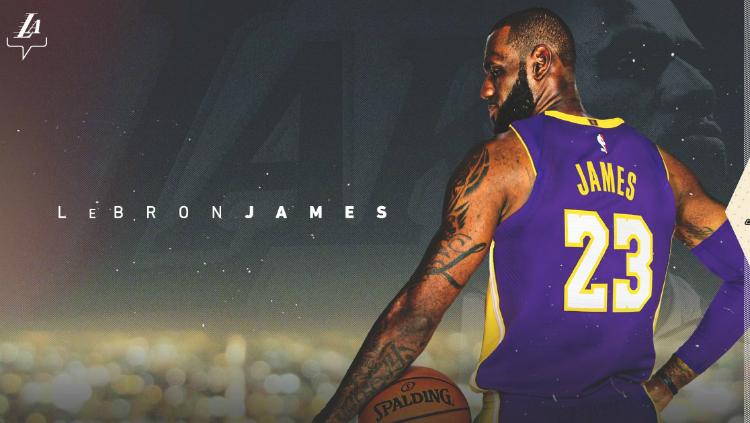 LeBron James resmi ke LA Lakers. - INDOSPORT