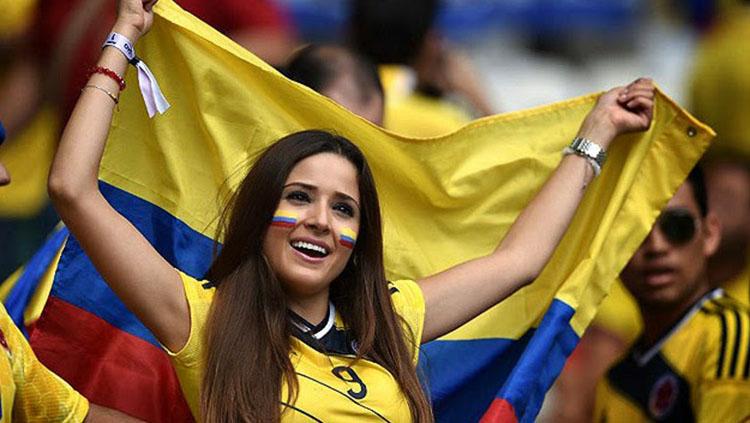 Suporter Cantik di Piala Dunia 2018. - INDOSPORT