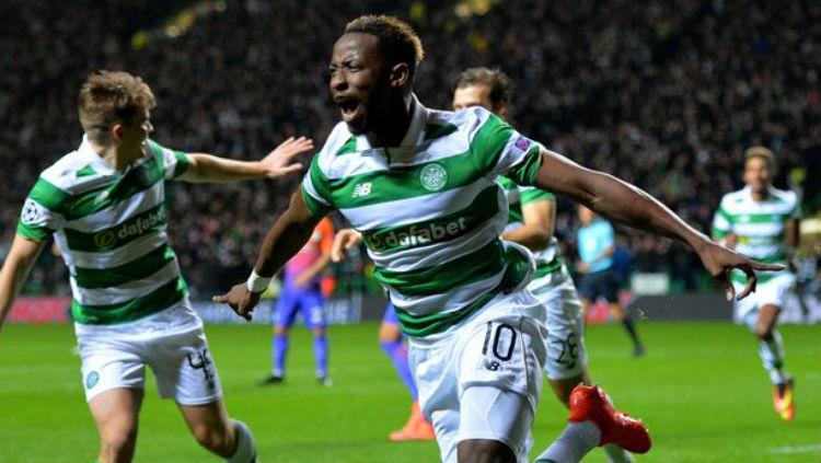 Moussa Dembele, pemain Celtic. Copyright: Mirror