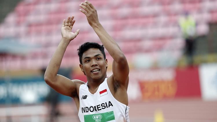 Pelari tercepat di kejuaraan Atletik FInlandia, Lalu Muhammad Zohri Copyright: istimewa