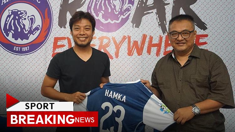 Hamka Hamzah resmi kembali ke Arema FC.