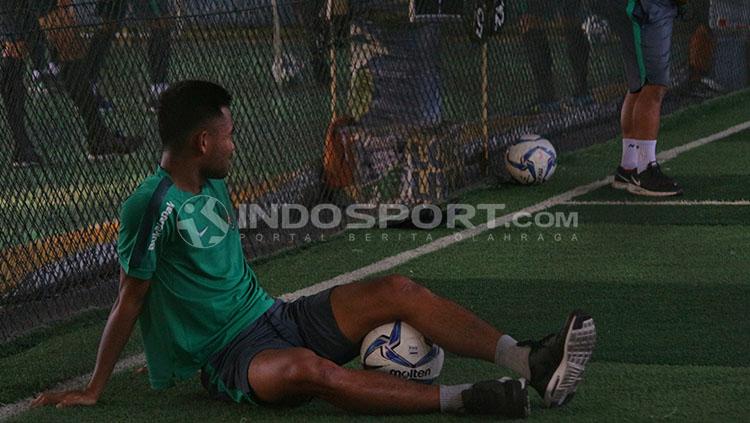 Saddil Ramdani mulai ikut sesi latihan ringan Persela Lamongan.