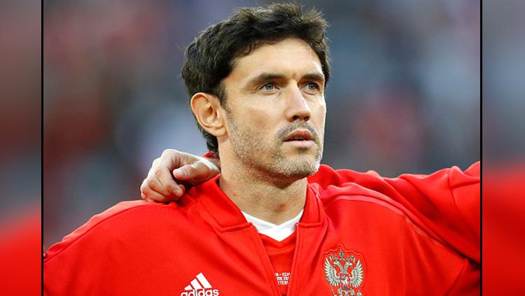 Yuri Zhirkov di Timnas Rusia Piala Dunia 2018. Copyright: INDOSPORT