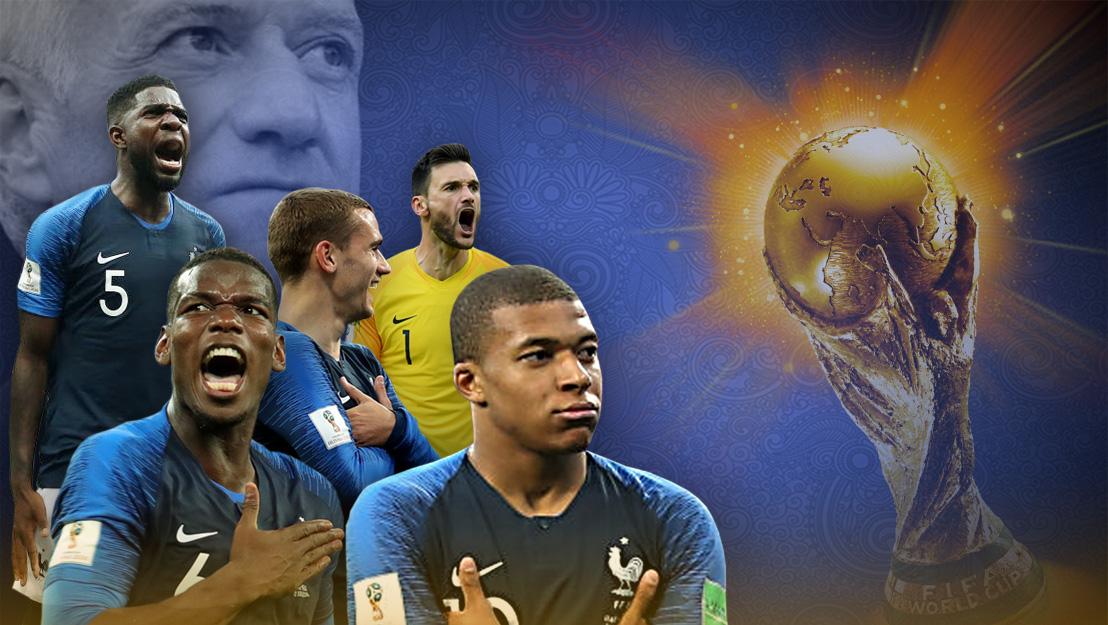 Prancis, juara Piala Dunia 2018.