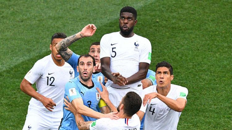 Prancis vs Uruguay. Copyright: INDOSPORT
