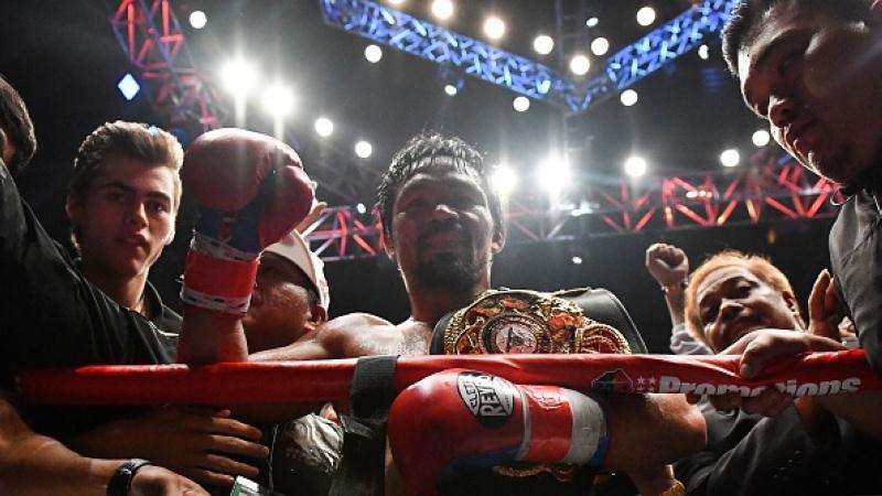 Manny Pacquiao, petinju terkemuka dunia asal Filipina.