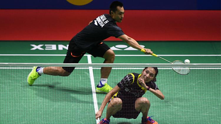 Hafiz Faizal/Gloria Emanuelle menjuarai Thailand Open 2018. Copyright: getty images