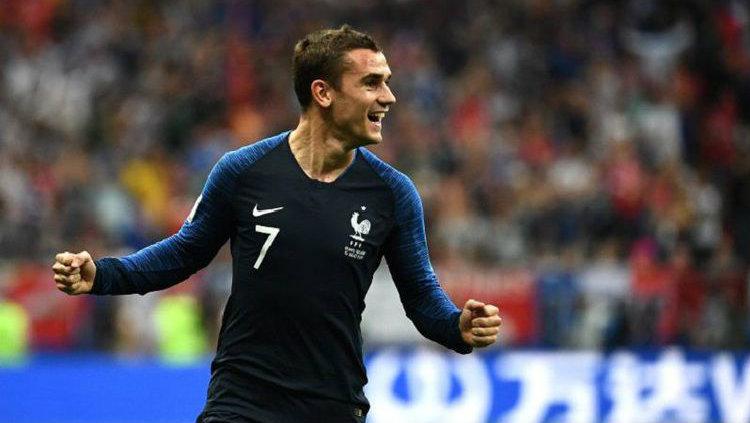 Griezmann Pemain Timnas Prancis di Piala Dunia 2018. - INDOSPORT