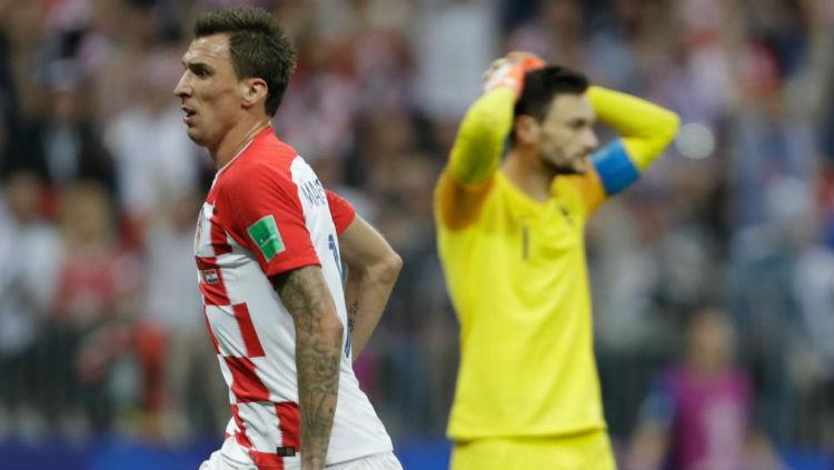Hugo Lloris melakukan blunder di final Piala Dunia 2018. - INDOSPORT