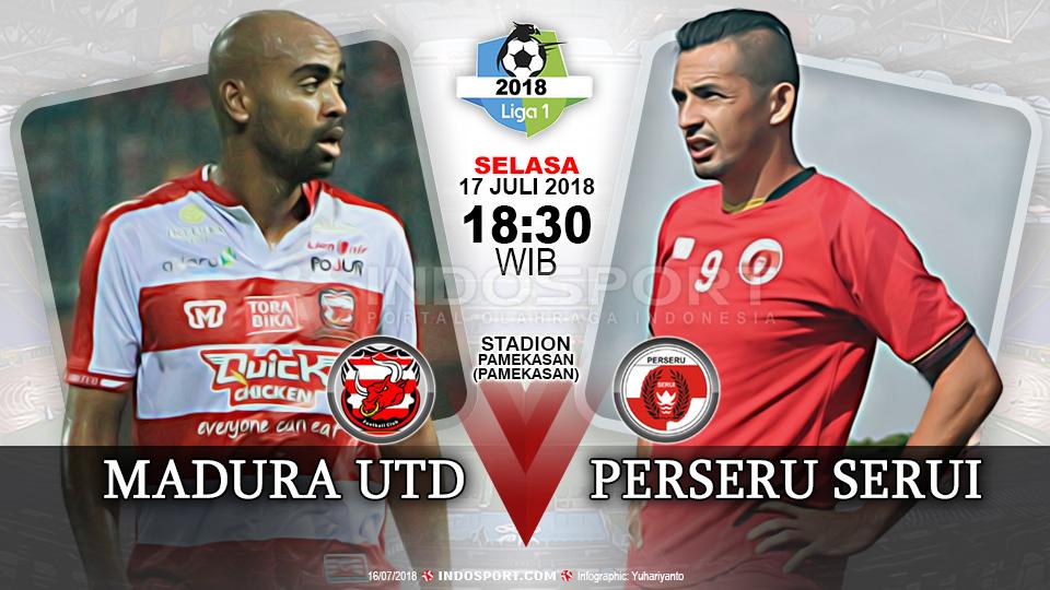 Madura United vs Perseru Serui (Prediksi)