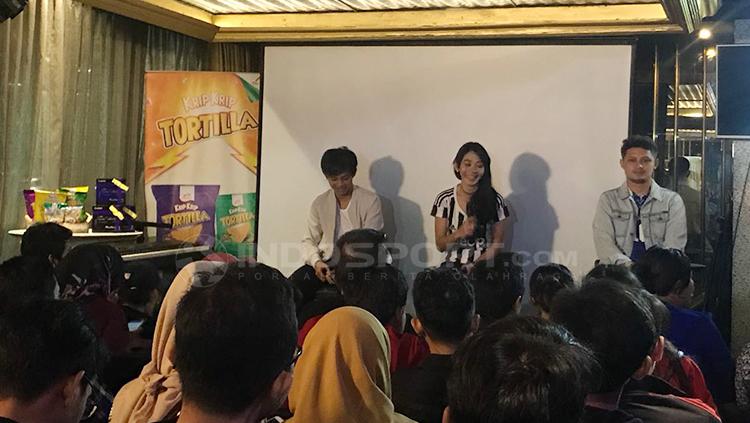Kiri-kanan: Bayu Saptadji, Fithri Syamsu, Syamsir Alam.