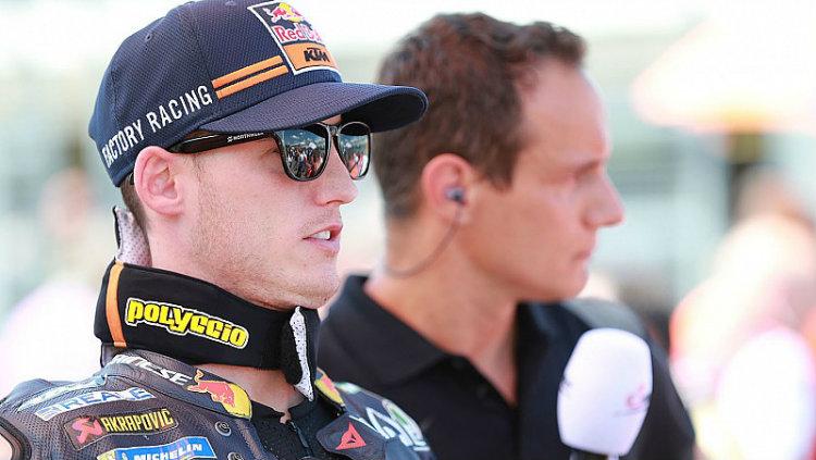 Pembalap KTM, Pol Espargaro, akan absen di perhelatan MotoGP Aragon, Minggu (22/09/19). - INDOSPORT