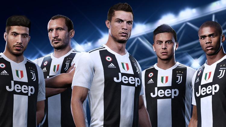 EA Sports rilis cover Cristiano Ronaldo bersama Juventus. - INDOSPORT