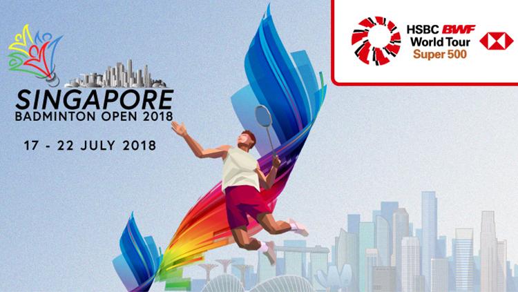 Singapore Open 2018. - INDOSPORT