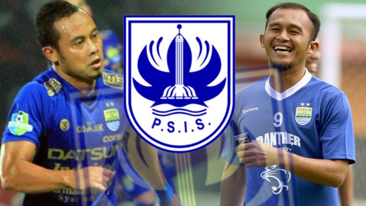 Atep, Logo PSIS Semarang dan Airlangga Sutjipto.