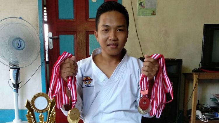 Fauzan Noor, juara dunia Karate. - INDOSPORT