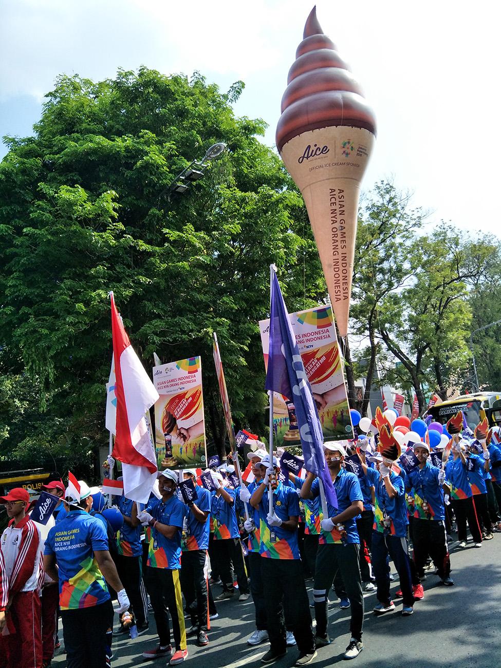 Indonesia sebagai tuan rumah Asian Games 2018 terus mempersiapkan diri untuk menyambut perhelatan olahraga terbesar di Asia Copyright: Aice