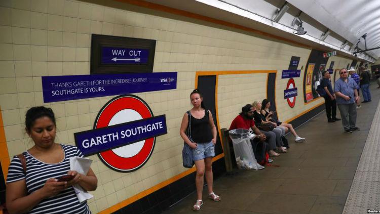 Stasiun Gareth Southgate. - INDOSPORT