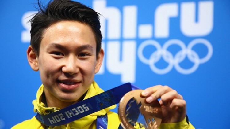 Denis Ten, atlet Kazakhstan yang meninggal dunia karena ditikam.