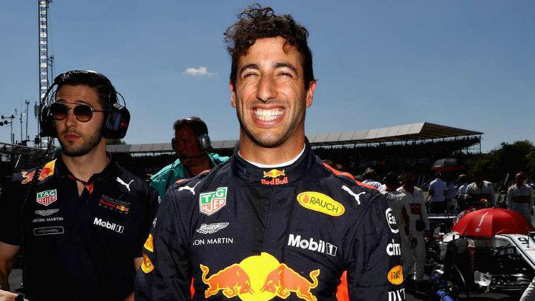 Daniel Ricciardo pembalap tim Redbull