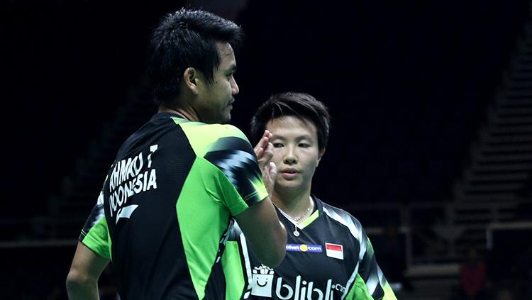 Ganda campuran Tontowi Ahmad Liliyana Natsir. - INDOSPORT