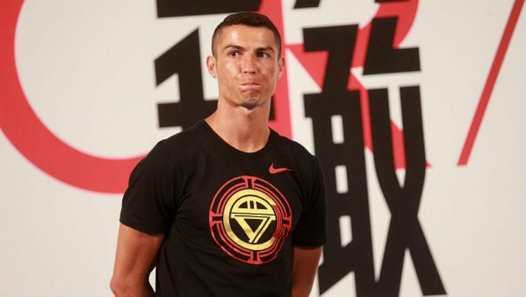 Cristiano Ronaldo datang ke China. Copyright: INDOSPORT