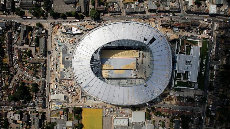Stadion baru Tottenham Hotspur Copyright: Twitter/@SpursOfficial