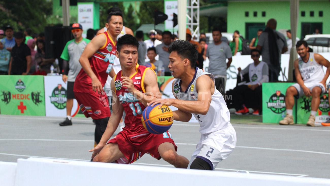 Garuda Bandung 2 bertarung ketat dengan NSH Jakarta.