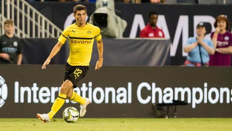 Christian Pulisic, pemain Borussia Dortmund. Copyright: INDOSPORT