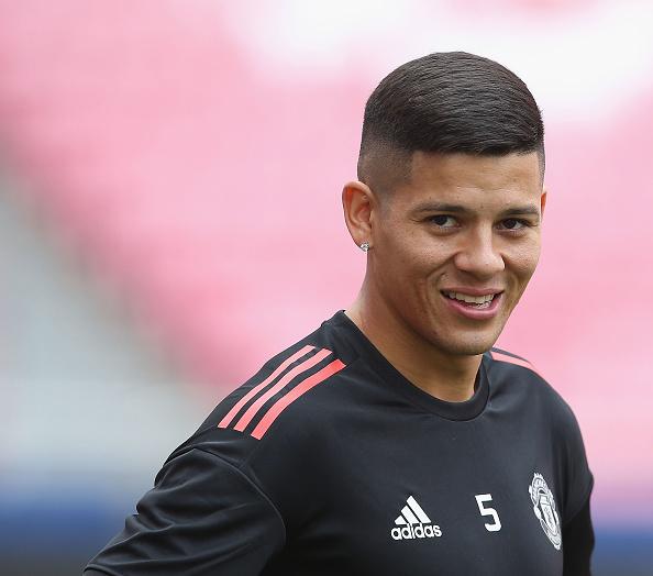 Marcos Rojo, bek Man United. Copyright: FOOTBALL265.COM