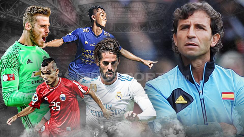 Isco, De Gea, Riko Simanjuntak dan Febri Hariyadi merupakan beberapa pemain yang pernah dilatih Luis Milla.
