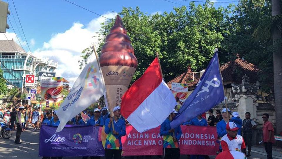 Aice Obor Raksasa Hadir di Bali Copyright: Aice