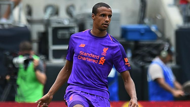 Joel Matip saat laga Liverpool vs Borussia Dortmund di tur pramusim. Copyright: Getty Images