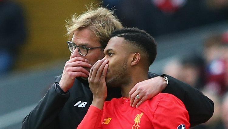 Juren Klopp dan Daniel Sturridge Copyright: The Liverpool Offside