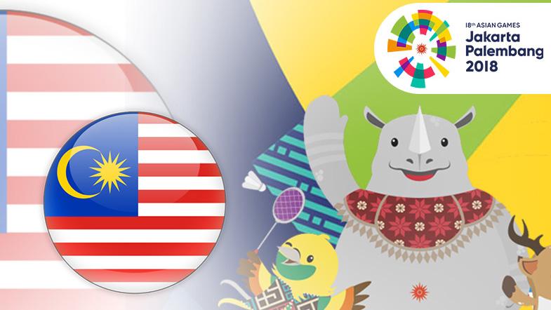 Profil Malaysia di Asian Games 2018.