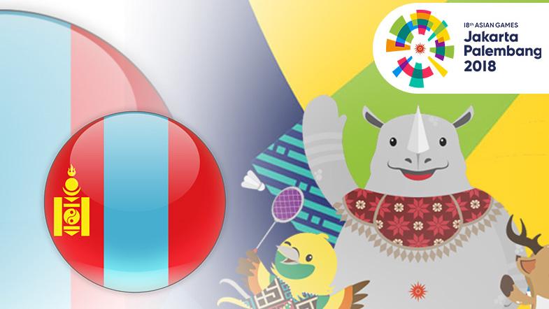 Mongolia di Asian Games 2018.