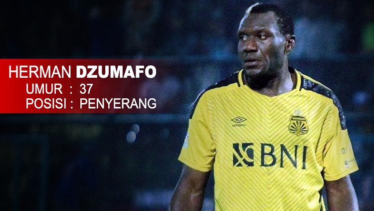 Bhayangkara FC (Herman Dzumafo) Copyright: Indosport.com